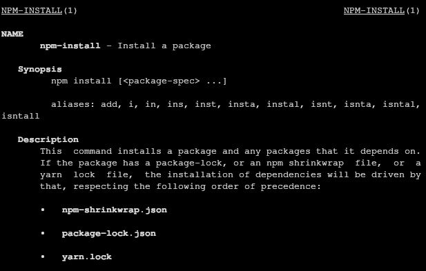 npm