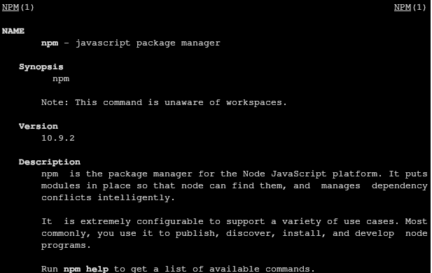 npm